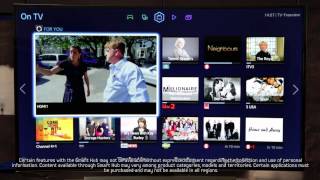 How To Use Samsung Smart Hub  Best Smart TV Feature  Samsung UK [upl. by Norrv913]