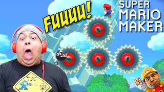 I CANT HANDLE THIS SHT SUPER MARIO MAKER 41 [upl. by Cattima770]