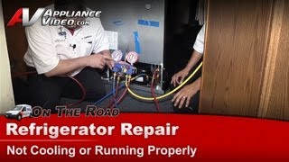 Maytag Refrigerator Repair  Not Cooling or Running  Compressor [upl. by Atiekram]