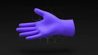 medguy Purple Nitrile Gloves [upl. by Anyotal]