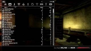 Skyrim Inventory Mod  SkyUI  Best UI mod [upl. by Konopka780]