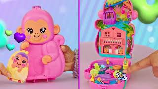 Polly Pocket Compacts amp Monkey Purse  AD [upl. by Eilrahc]