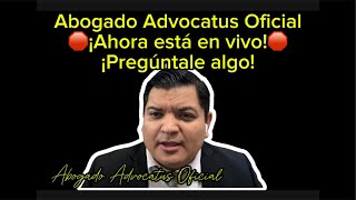 ¡Abogado Advocatus Oficial está emitiendo en directo [upl. by Timms]