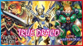 TRUE DRACO HORUS EXZERO FESTIVAL COMBO GAMEPLAY YuGiOh Master Duel masterduel truedraco [upl. by Conall]