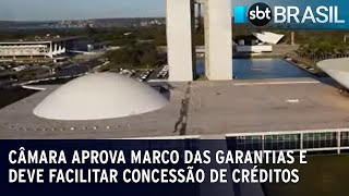 Câmara aprova marco das garantias e deve facilitar concessão de créditos  SBT Brasil 041023 [upl. by Irrol]