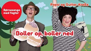 Boller op boller ned Fastelavn er mit navn  Børnesang med fagter  Popsi og GuitarKrelle [upl. by Bea]