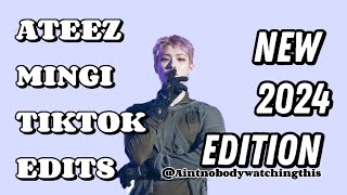 ATEEZ TIKTOK EDITS MINGI [upl. by Mensch]