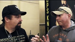 Chris Tanner Preparedmind101 Interview Shot Show 2018 [upl. by Ennadroj]