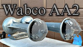 Wabco NOS NJT AA2 Train Horn [upl. by Ainesy]