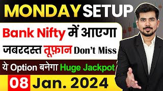 Monday  Best Intraday Trading Stocks for  8 January 2024  Bank Nifty amp Nifty 50 Analysis [upl. by Selyn]