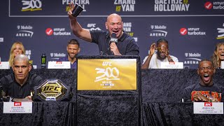 UFC 300 PreFight Press Conference Highlights [upl. by Englis]