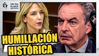 La HUMILLACIÓN MÁS ESPERADA CAYETANA DESTROZA a ZAPATERO  UTBED [upl. by Joiner101]