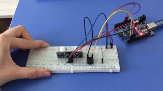 Mblock ve Arduino Uno ile Mesafe Sensörü çalışma testi [upl. by Reilly]