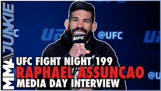 Raphael Assuncao knows his career is winding down  UFCVegas45 media day [upl. by Eleon698]