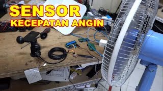 Project Anemometer Mengukur Kecepatan Angin Online [upl. by Petronilla428]