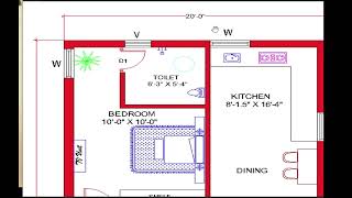 20 x 4685quot SMALL HOUSE DESIGN20x 4685quot GHAR KA NAKSHA 930 SQFT HOUSE PLANWest FACE PLAN [upl. by Krueger]