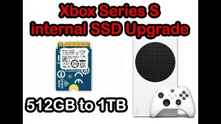 Xbox Series S internal M2 SSD Upgrade  512GB to 1TB [upl. by Ettenawtna]