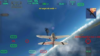 Gunship Sequel WW2  P47D vs Bf109K4 amp He111 Instant Dogfight [upl. by Osmond]