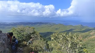 Hiking to the Highest Point on Curaçao Mount Christoffel National Park travelvlog hiking 2024 [upl. by Nellda]