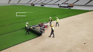 Hybridgrass Implementation for the 2023 UEFA Champions League Final [upl. by Gosney60]