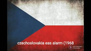 czechoslovakia eas alarm 1968 [upl. by Yecad]