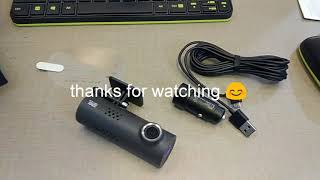 70 mai dash cam unboxing  installation [upl. by Kaazi377]