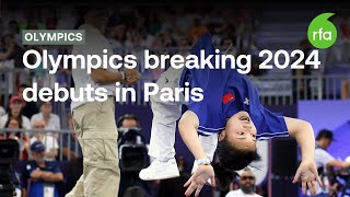 Olympics Breaking 2024 debuts in Paris with Chinas Liu Qingyi BGirl Ami  Radio Free Asia RFA [upl. by Ulah]