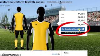 Adidas mi team  Individuelle Vereinsgestaltung [upl. by Demaria]