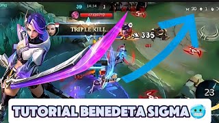 TUTORIAL BENEDETA SIGMA 7 PASIF SAMPAI NGEKIL 30⁉️🔥 [upl. by Anihcak]