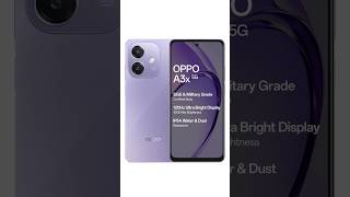 Oppo a3x 5g phone smartphone tech oppomobileindia [upl. by Ecidnarb]