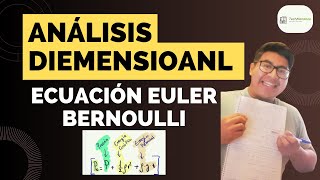 Ecuación de Euler y Bernoulli Análisis Dimensional [upl. by Nosnarb122]