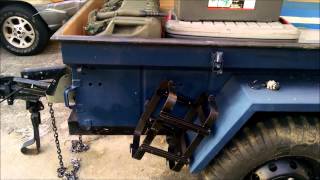 M416 Trailer Conversion Build  Off Road trailer for Overlanding [upl. by Aytida]