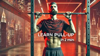 How to Learn Pull ups in 2 min [upl. by Alimak]