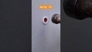 Grip It  holds upto 74kgDrywall Plasterboard Gyproc and fixings  wall plug test shorts [upl. by Meeks]