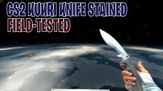 Kukri Knife Stained FieldTested  CS2 Skin Showcase 577 [upl. by Atinehc]