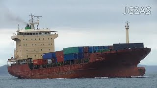 SINOKOR TOKYO コンテナ船 Container ship 2018SEP [upl. by Reni35]