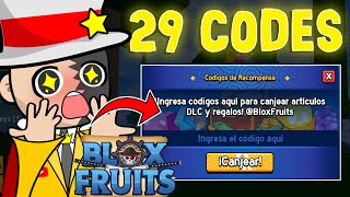 29 CODIGOS DE BLOX FRUITS CODES ROBLOX DICIEMBRE 2023 [upl. by Amliv]