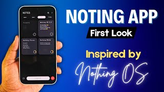 Noting App – Perfect for Nothing Phone Users 😍 [upl. by Annuahs]