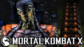 MKX TOURNAMENT REPTILE KLASSIC TOWER GAMEPLAY DECEPTIVE VARIATION 1080p 60 FPS ROAD TO MK1 [upl. by Ardnohsal]