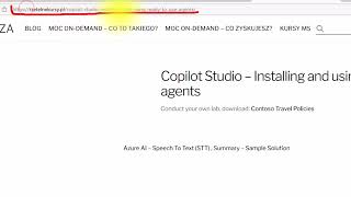 Copilot Studio A Comprehensive Guide to Installing Using and Publishing Agents for Web and Teams [upl. by Skinner]