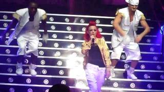 Cher Lloyd Boom Shake The Room Live Wembley Arena HD [upl. by Atnahsal]