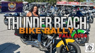 Thunder Beach Bike Rally 2024  Day 1  Harley Davidson [upl. by Yerdna791]