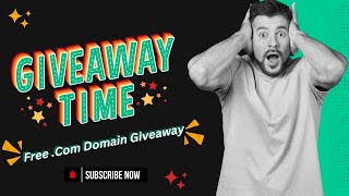 Win a Free COM Domain Easy StepbyStep Guide to Enter the Giveaway 🎉 Digital Hasnain [upl. by Cohbath971]