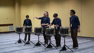 South Texas College Snare Ensemble  PASIC 2024 IampE [upl. by Nnyllatsyrc]