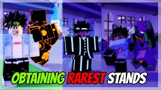 Obtaining The RAREST Stands in Stands Awakening on Roblox [upl. by Valorie]