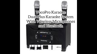 VocoPro Dual Karaoke Machine VocoProVocalSystems [upl. by Charleton]