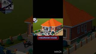 House design 3D architect house plan construction home 3bedroom [upl. by Kori]