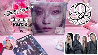 🌸 unboxing AESPA 1st Full Album Armageddon My Power Winter Version  Interasia Pob Photocard [upl. by Akenehs]