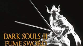 Dark Souls 2 Fume Sword Tutorial dual wielding w power stance [upl. by Anyel323]