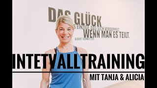 Intervalltraining mit Tanja amp Alicia [upl. by Missie]